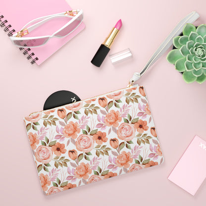 Vintage Flower Clutch Bag