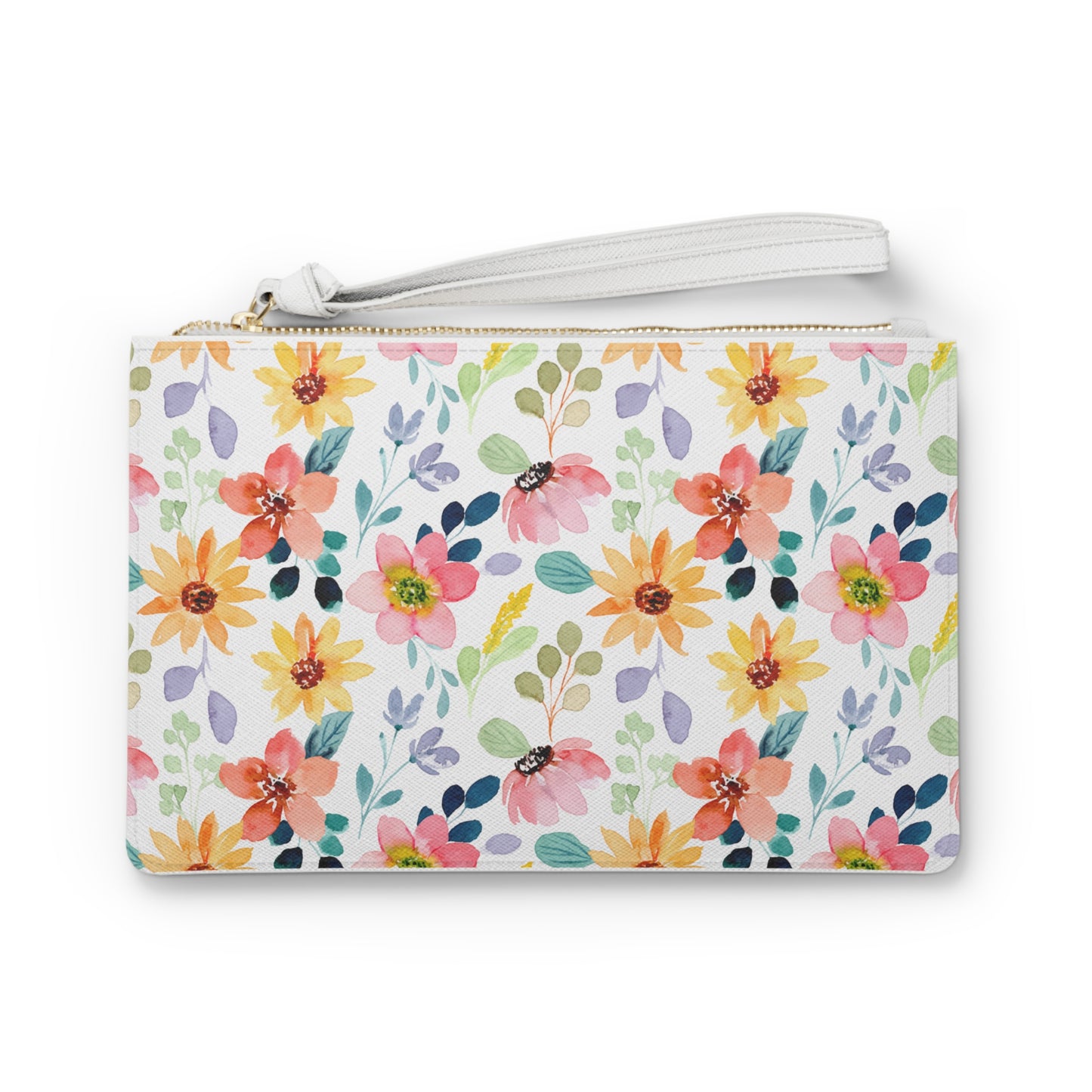 Wild Flower Clutch Bag