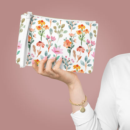 Wild Flower Clutch Bag