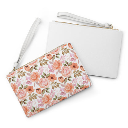 Vintage Flower Clutch Bag