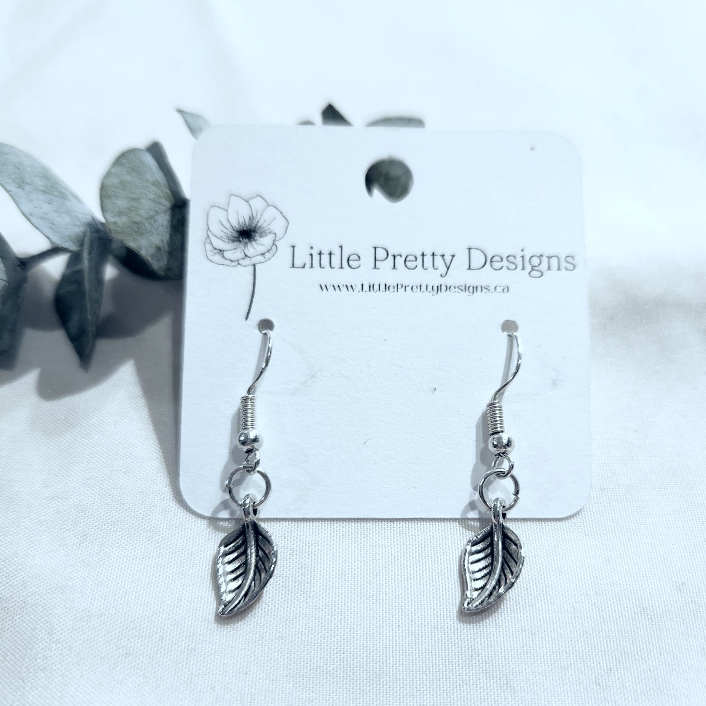 Stainless Steel Drop Earrings