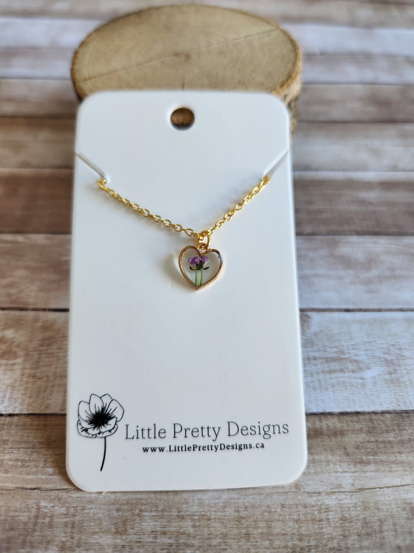 Dainty Floral Necklace