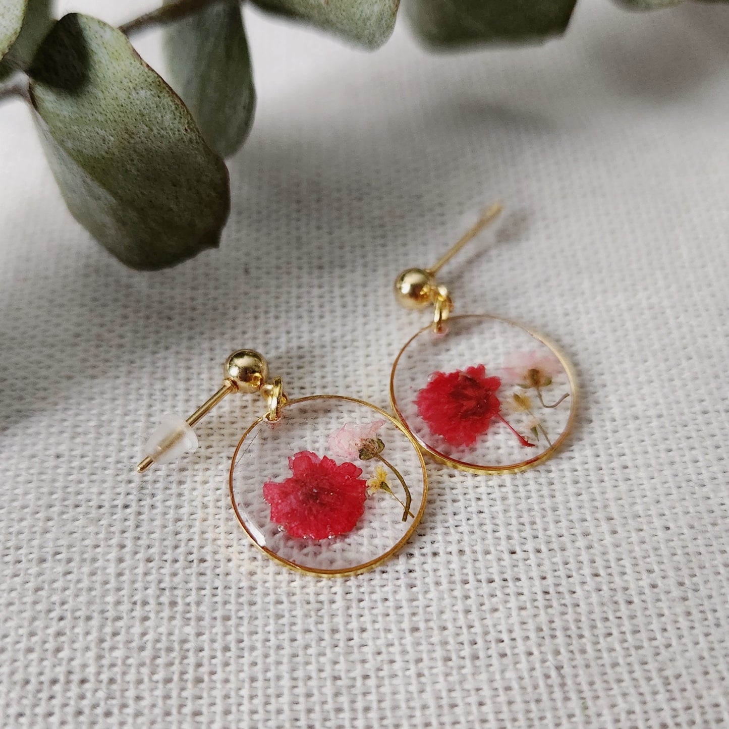 Dainty Floral Drop Earrings