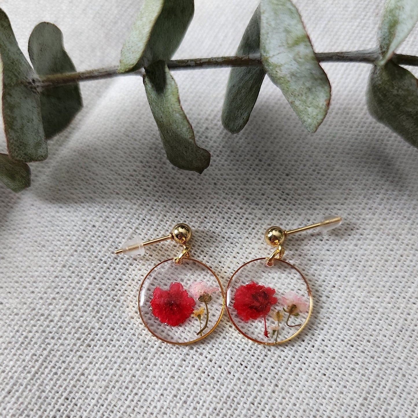 Dainty Floral Drop Earrings