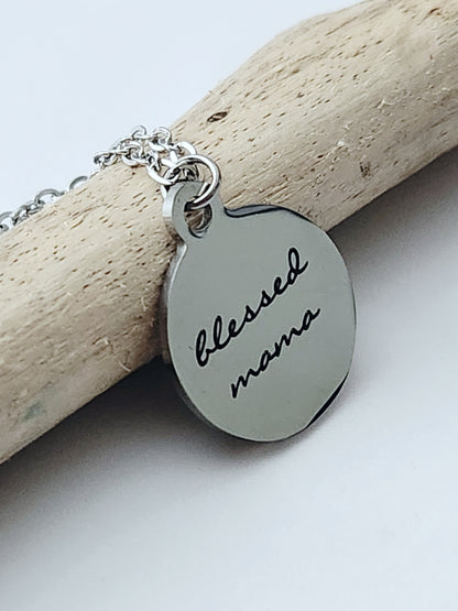 Blessed Mama - Charm Necklace