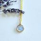 Dainty Round Floral Necklace