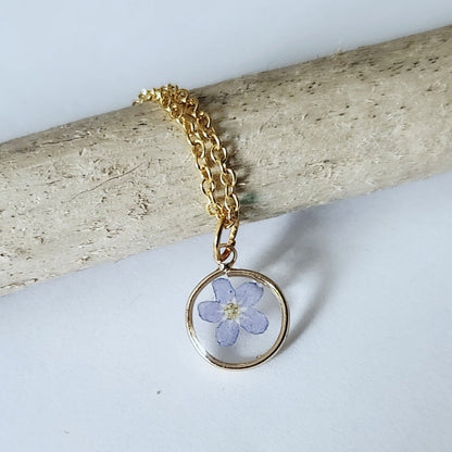 Dainty Floral Necklace