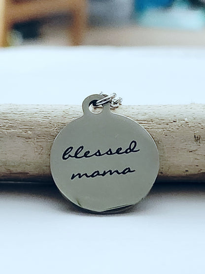 Blessed Mama - Charm Necklace