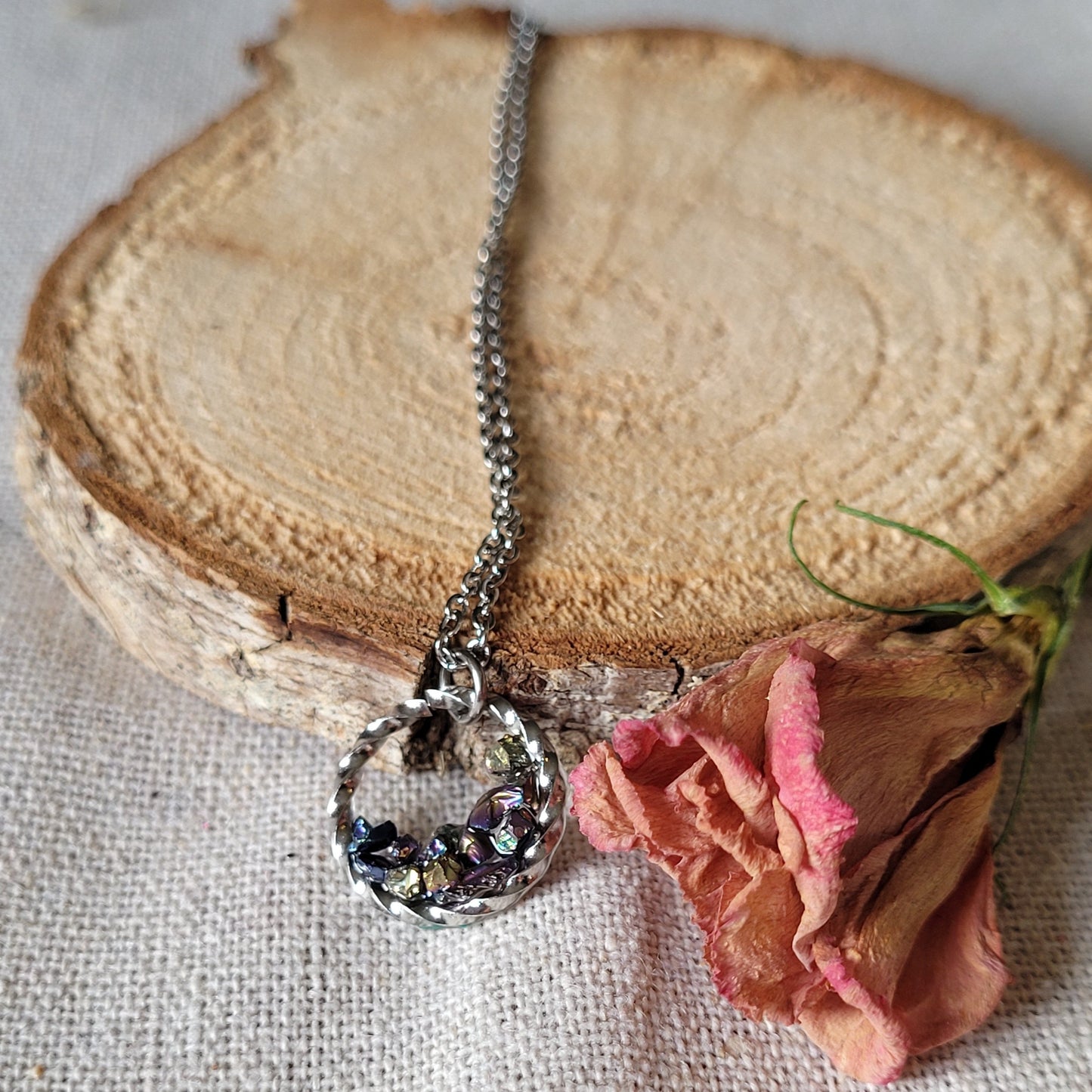 Druzy Inspired Necklace